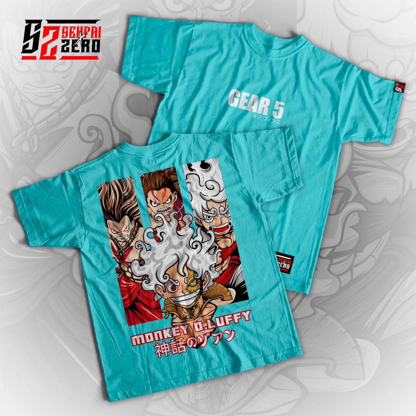 Gear 5 Monkey D. Luffy Gear One Piece