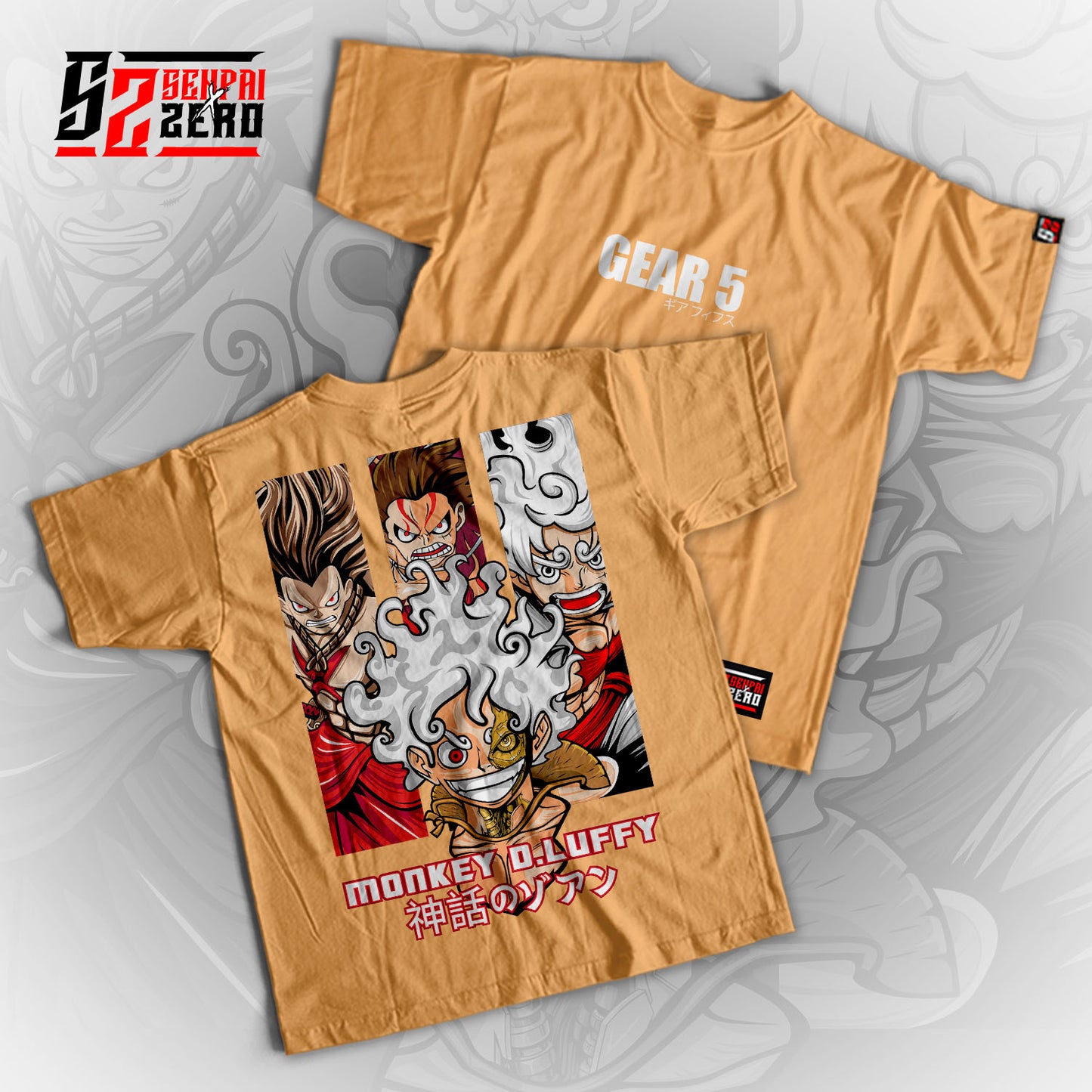 Gear 5 Monkey D. Luffy Gear One Piece