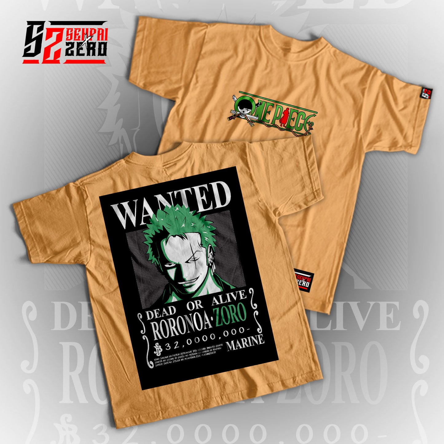 Wanted Zoro One Piece