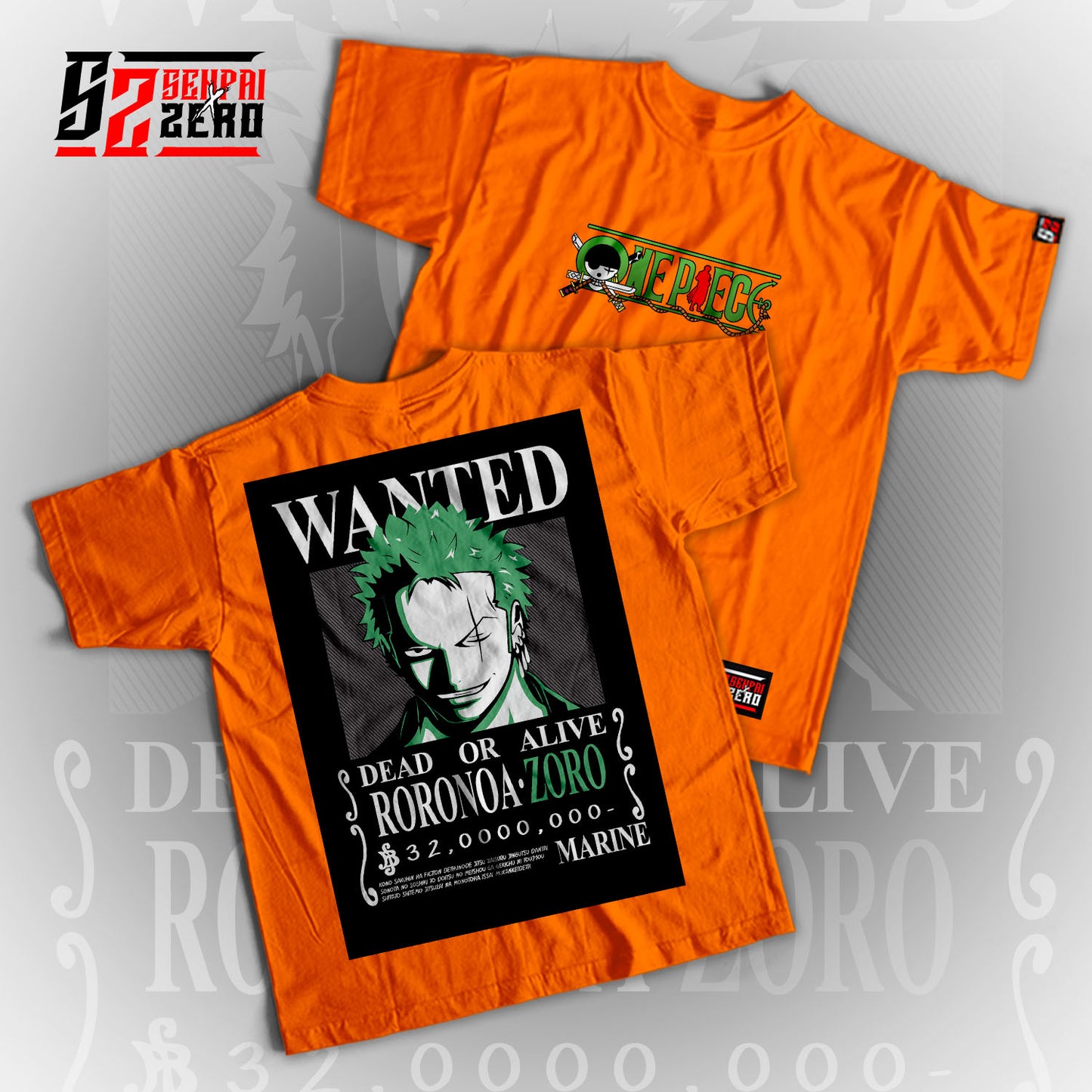 Wanted Zoro One Piece