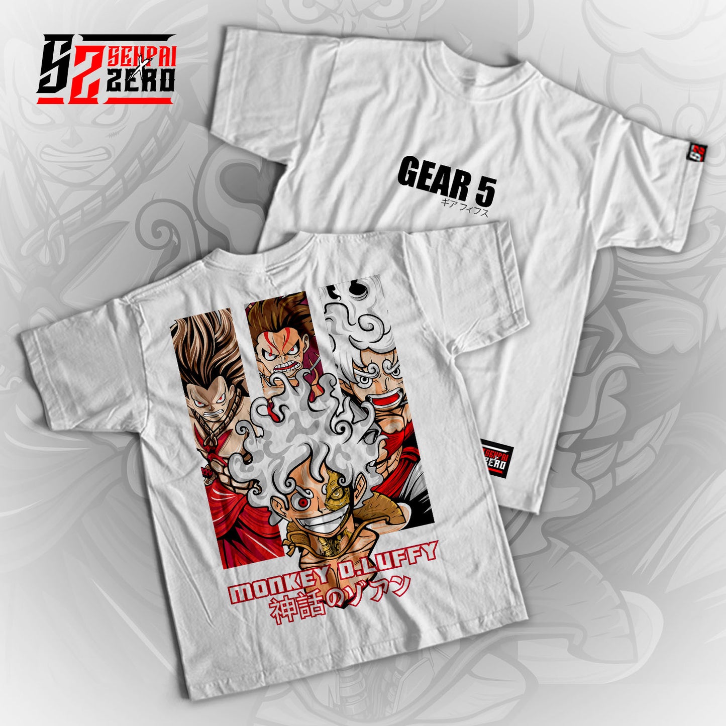 Gear 5 Monkey D. Luffy Gear One Piece