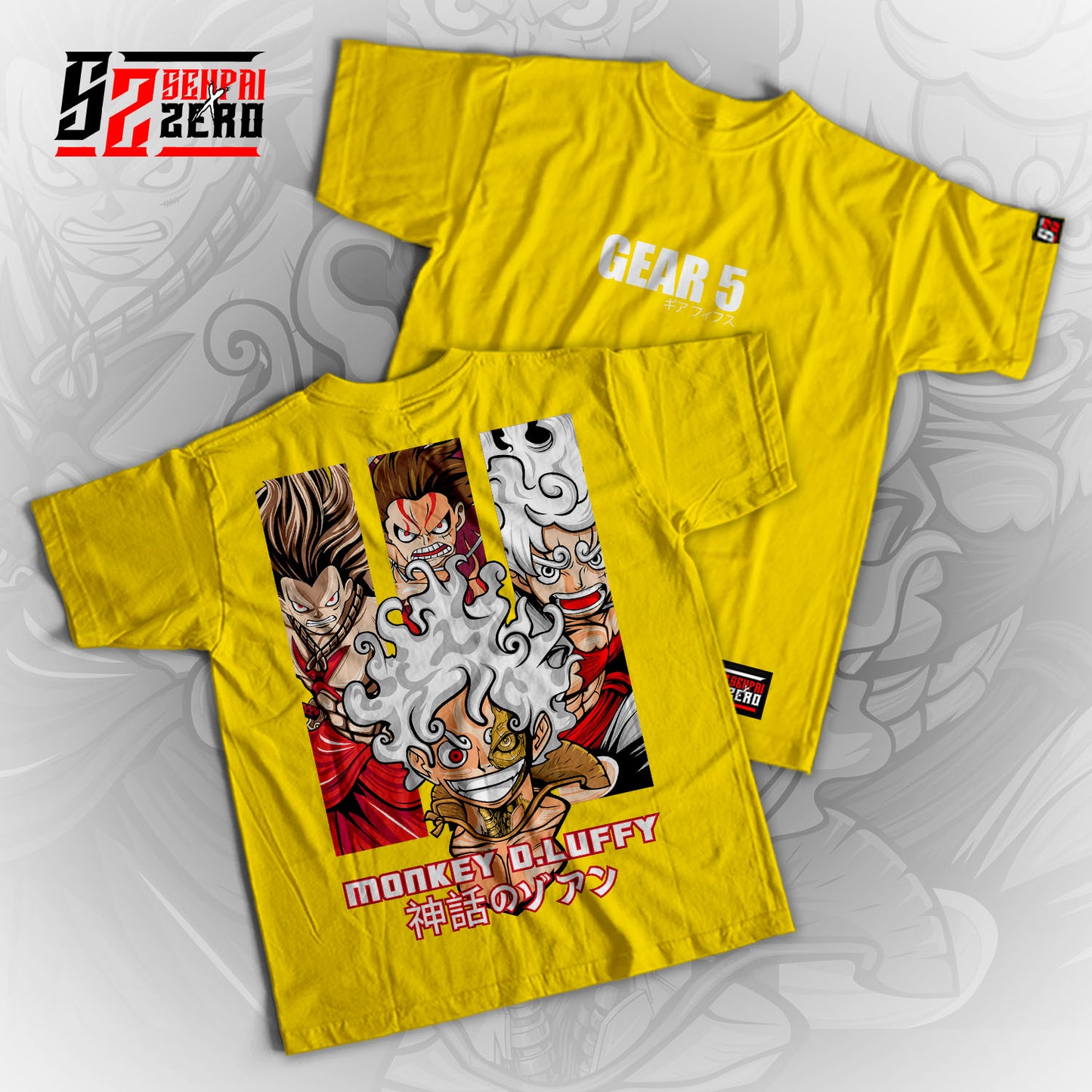 Gear 5 Monkey D. Luffy Gear One Piece