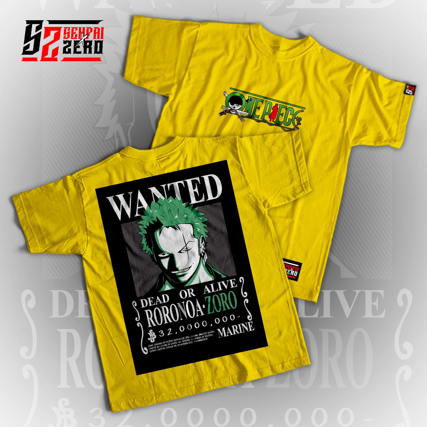 Wanted Zoro One Piece